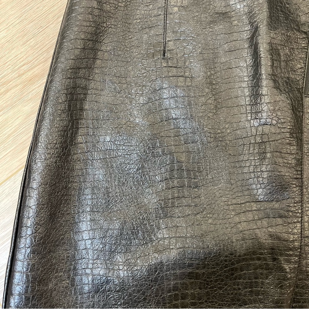 ZY Goddess Black Faux Leather Skort - Size M - FREE SHIPPING on Bundles $95+ - Picture 13 of 14